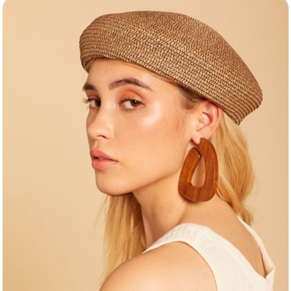 Brixton Straw Audrey Beret